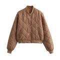 Aitana | Chaqueta Bomber Acolchada Mujer Cuello Redondo