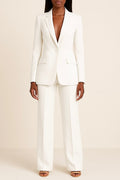 Ariadna | Conjunto de Chaqueta Americana Mujer Blazer Pantalón Pierna Ancha