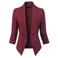 Inés | Chaqueta Americana Mujer Manga 3/4 Frente Abierto