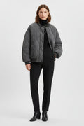 Lola | Chaqueta Bomber Acolchada Mujer Oversize Botones Presión